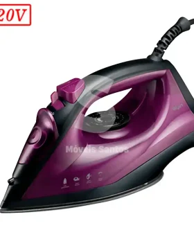 FERRO DE PASSAR ELGIN A VAPOR EASY PASS 220V ROXO/PRETO