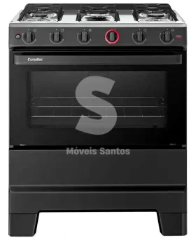 FOGAO 5B ESMALTEC IDEAL SUPER 5121 PRETO