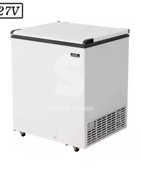 FREEZER CONSERVADOR ESMALTEC ECH250 HORIZONTAL 230L 127V BRANCO