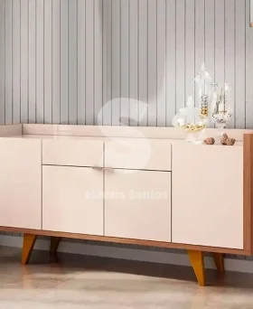 BUFFET HB MELODIA OFF WHITE / CINAMOMO