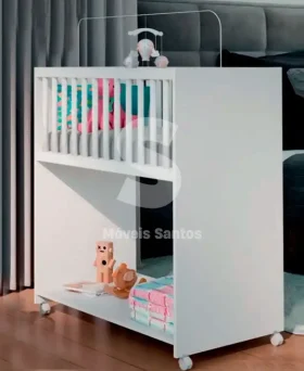 MINI BERCO JA BABY 2 EM 1 BRANCO