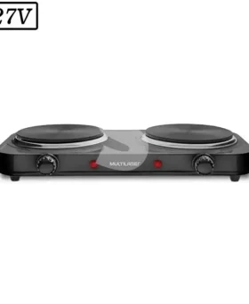 FOGAO 2B ELETRICO MULTILASER EASY COOK CE154 DUO 127V PRETO