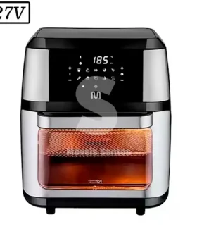FRITADEIRA MULTILASER AIR FRYER DIGITAL 12L GO225 1700W 127V PRETO