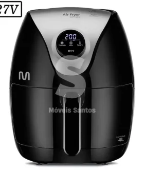 FRITADEIRA MULTILASER AIR FRYER DIGITAL 4L GO205 1500W 127V PRETA