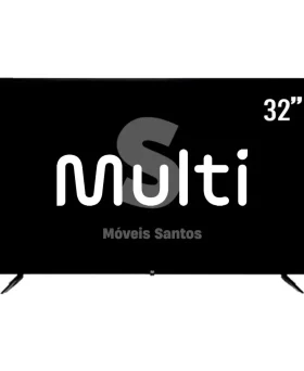 SMART TV MULTILASER TL052M DLED 32" ROKU 3 HDMI 2 USB WIFI INTEGRADO