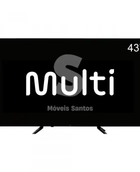 SMART TV MULTILASER TL066M DLED 43"" 3 HDMI 2 USB WIFI INTEGRADO