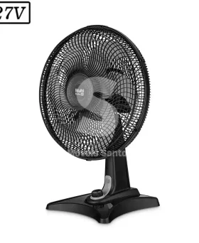 VENTILADOR MULTILASER TURBO VL401 40CM 6 PAS 3 VEL 127V PRETO