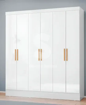 ROUPEIRO 6P. ABRIR 2G MX GLIESE BRANCO NEVE
