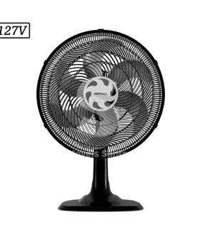 VENTILADOR VENTISOL MESA 40CM 6 PAS 3 VEL 127V PRETO