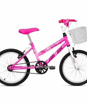 BICICLETA TK3 TRACK CINDY ARO 20 S/MARCHA ROSA FLUOR