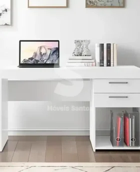 ESCRIVANINHA NOTAVEL MESA OFFICE 2G BRANCO NEW