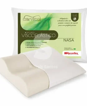 TRAVESSEIRO RECONFLEX VISCO CERVICAL 45X65