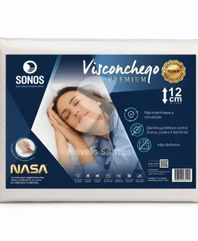 TRAVESSEIRO SONOS VISCONCHEGO PREMIUM 12CM