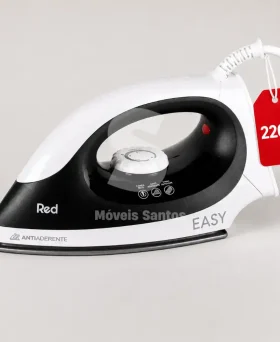 FERRO DE PASSAR RED MOBILE EASY FP100 220V BRANCO/PRETO