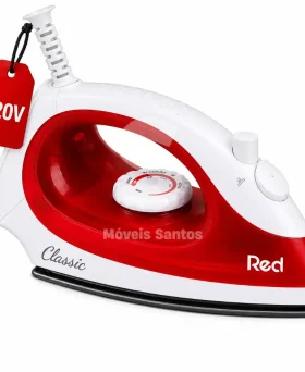 FERRO DE PASSAR RED MOBILE FP200 220V BRANCO/VERMELHO