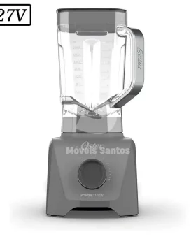 LIQUIDIFICADOR OSTER OLIQ606 1100W 12 VEL 127V CINZA