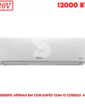 AR CONDICIONADO EVAPORADORA PHILCO SPLIT HI WALL ECO INVERTER PAC12FB
