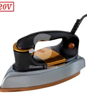 FERRO DE PASSAR PHILCO PFE01P SECO 220V PRETO/DOURADO
