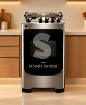 FOGAO 4B CONSUL CFO4NA MESA INOX INOX