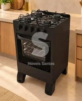 FOGAO 4B BRASLAR CARINA BLACK